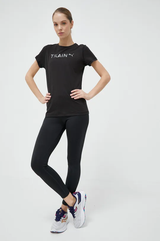 Puma t-shirt treningowy czarny
