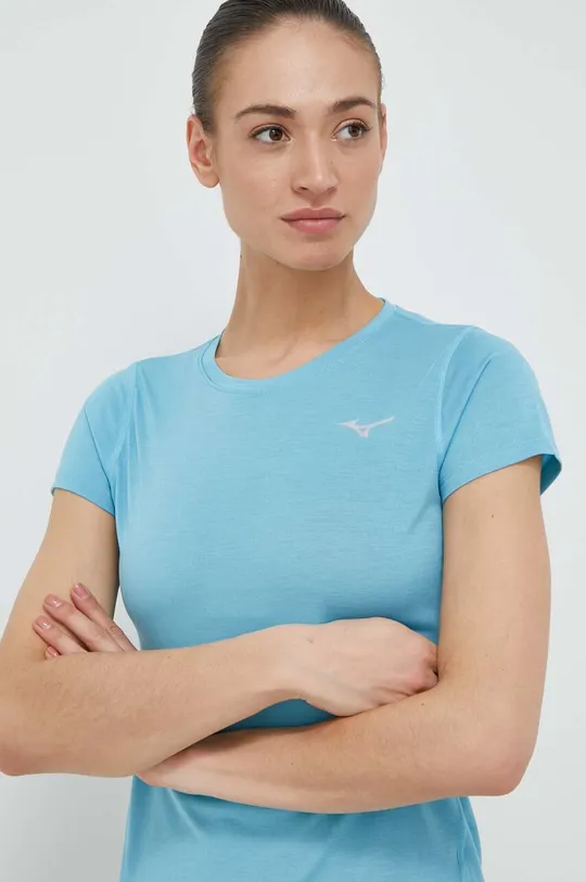 Mizuno t-shirt do biegania Impulse Core niebieski