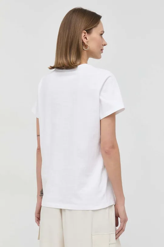 Βαμβακερό μπλουζάκι Twinset  Κύριο υλικό: 100% Βαμβάκι Προσθήκη: 95% Βαμβάκι, 5% Σπαντέξ