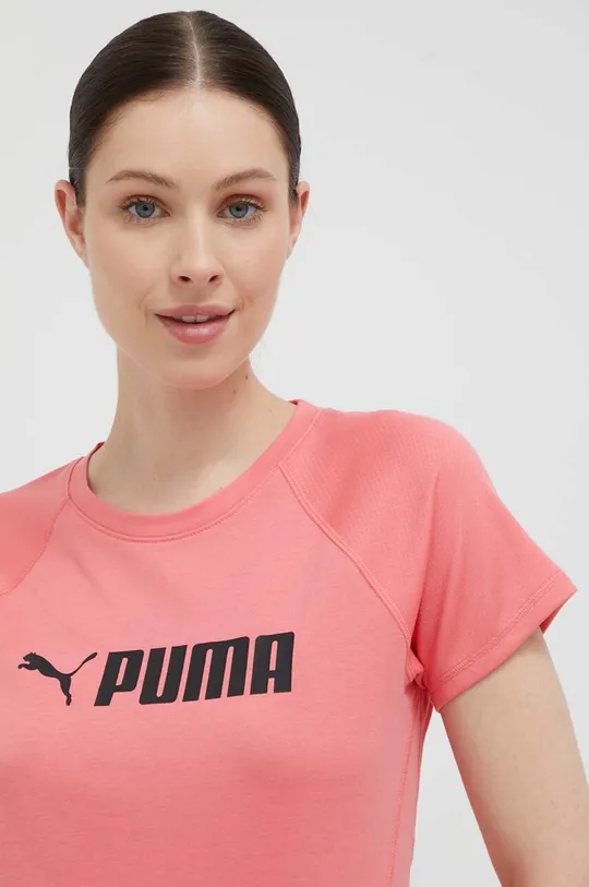 Puma t-shirt treningowy Fit Logo Materiał zasadniczy: 50 % Poliester, 25 % Wiskoza, 25 % Bawełna, Wstawki: 100 % Poliester