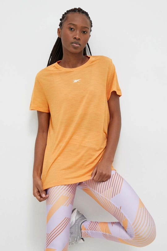 oranžová Tréningové tričko Reebok Workout Ready Activchill