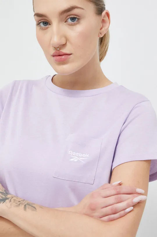 vijolična Kratka majica Reebok