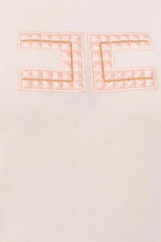 Βαμβακερό μπλουζάκι Elisabetta Franchi Γυναικεία