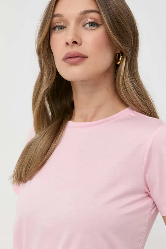 ροζ Βαμβακερό μπλουζάκι Marella