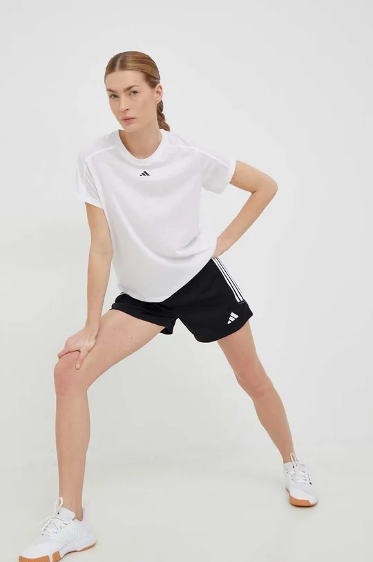 adidas Performance t-shirt treningowy Training Essentials biały