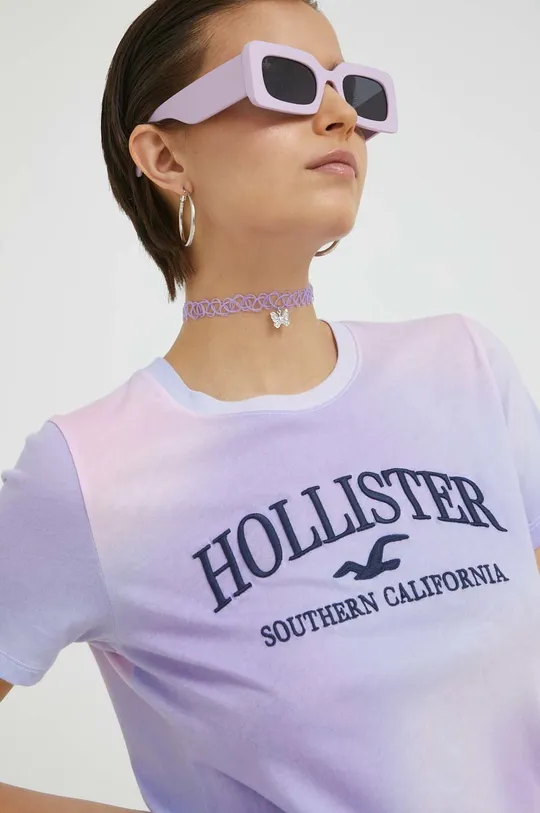 ροζ Μπλουζάκι Hollister Co.