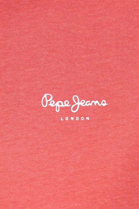 красный Хлопковая футболка Pepe Jeans Wimani