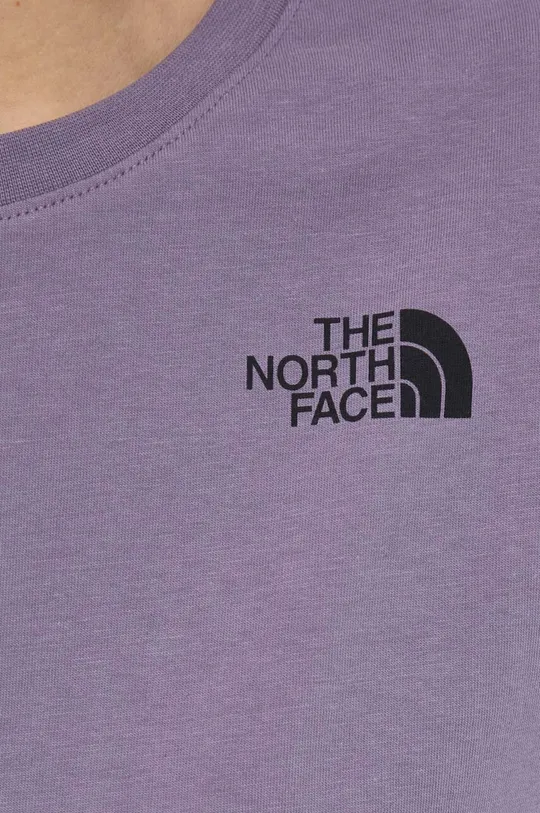 Βαμβακερό μπλουζάκι The North Face