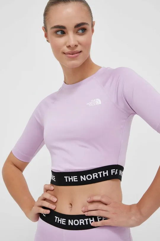 ljubičasta Majica kratkih rukava za trening The North Face Ženski