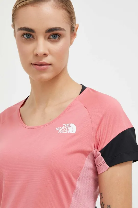 rosa The North Face maglietta da sport Bolt Tech