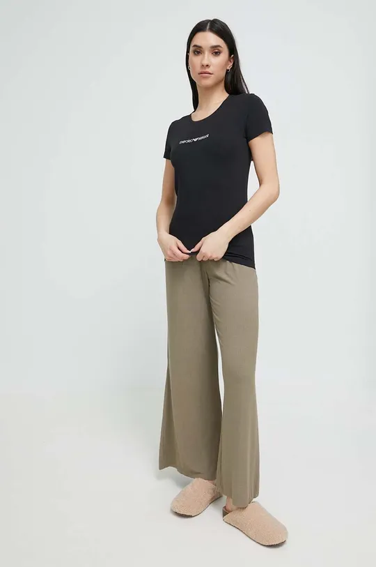Homewear majica kratkih rukava Emporio Armani Underwear  95% Pamuk, 5% Elastan