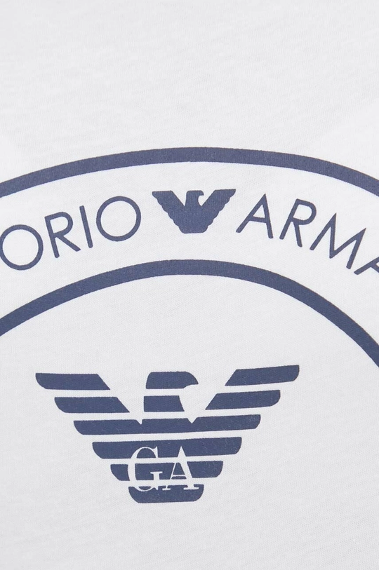 λευκό Βαμβακερό t-shirt Emporio Armani Underwear