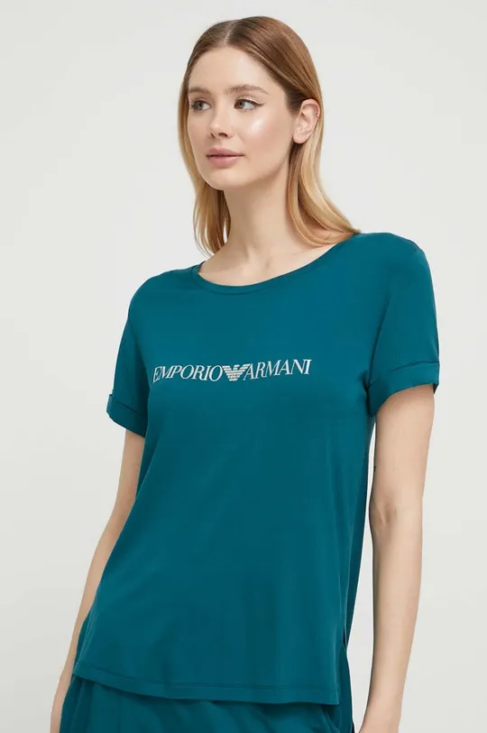 зелений Пляжна футболка Emporio Armani Underwear Жіночий