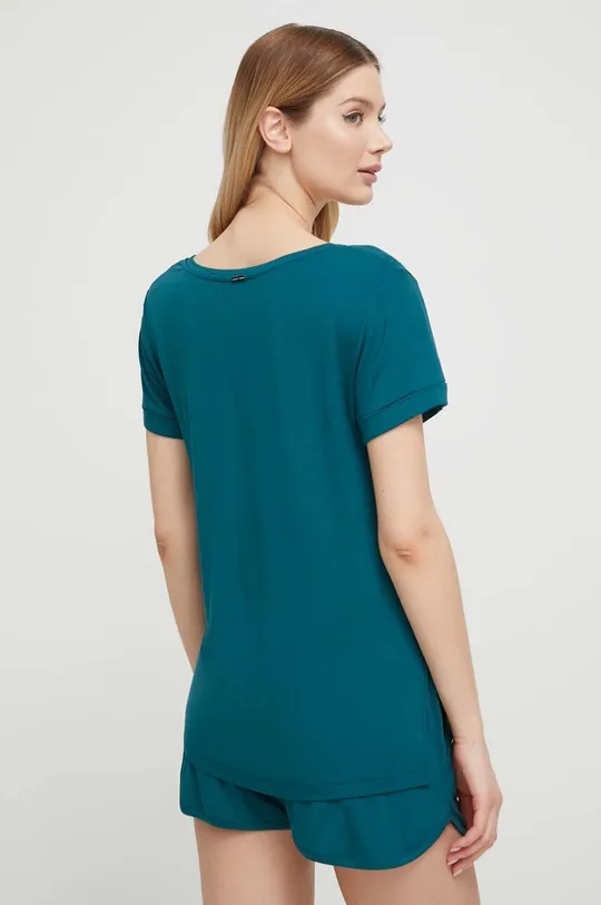 Пляжная футболка Emporio Armani Underwear зелёный