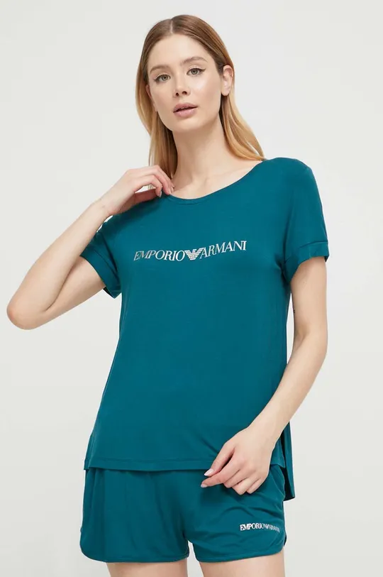 Пляжная футболка Emporio Armani Underwear  96% Вискоза, 4% Эластан