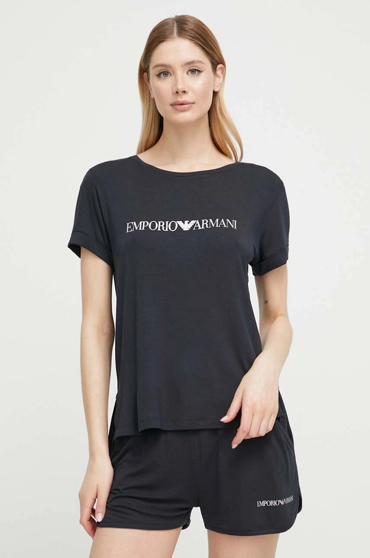 Μπλουζάκι παραλίας Emporio Armani Underwear  96% Βισκόζη, 4% Σπαντέξ