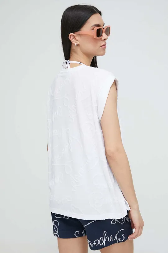Пляжний топ Emporio Armani Underwear білий