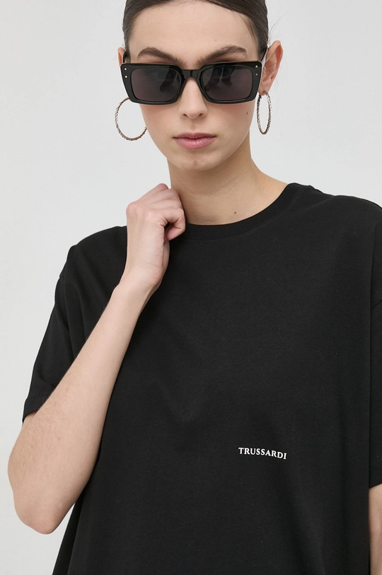 Trussardi t-shirt bawełniany Damski