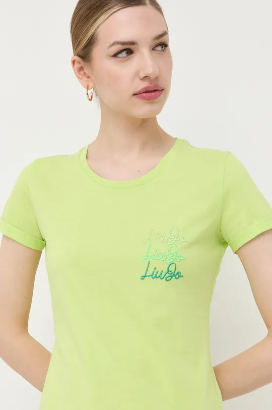 zelena Pamučna majica Liu Jo Ženski