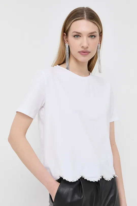 biały Liu Jo t-shirt Damski