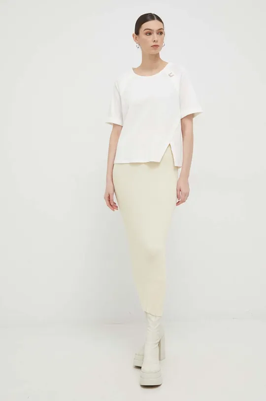 Liu Jo t-shirt biały