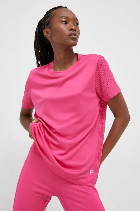 ροζ Μπλουζάκι προπόνησης Fila Ragusa Γυναικεία