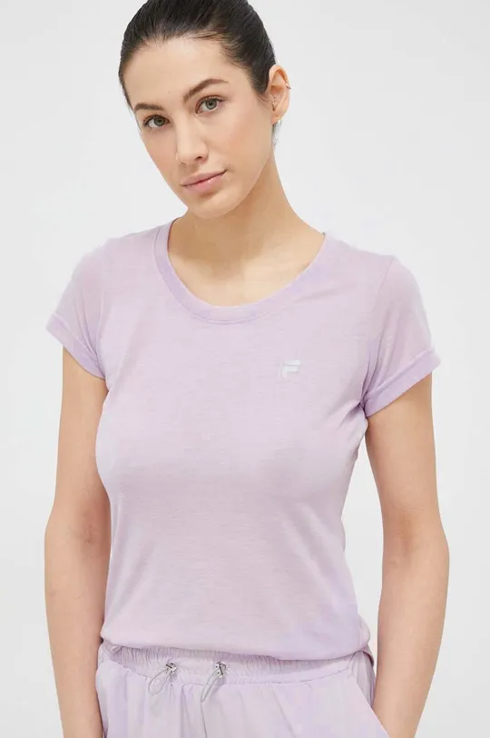 фіолетовий Тренувальна футболка Fila Rahden Жіночий