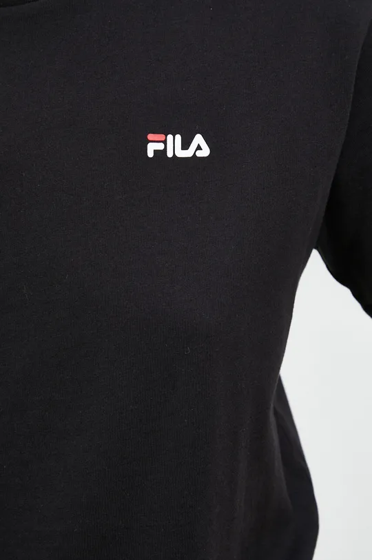 Βαμβακερό μπλουζάκι Fila 2-pack Γυναικεία
