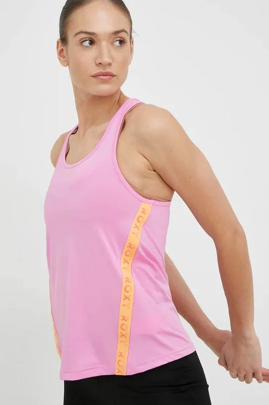 ροζ Top για τρέξιμο Roxy Bold Moves Γυναικεία