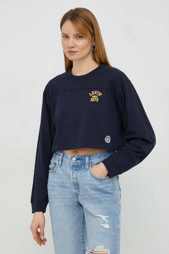 σκούρο μπλε Longsleeve Levi's Γυναικεία