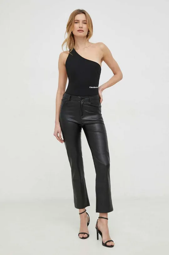 Top Calvin Klein Jeans čierna