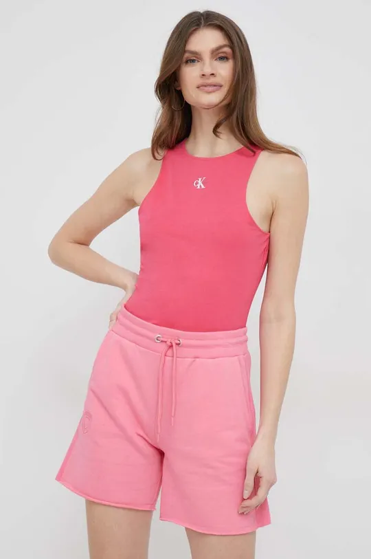 ροζ Top Calvin Klein Jeans