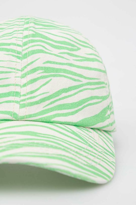 Billabong czapka z daszkiem bawełniana zielony