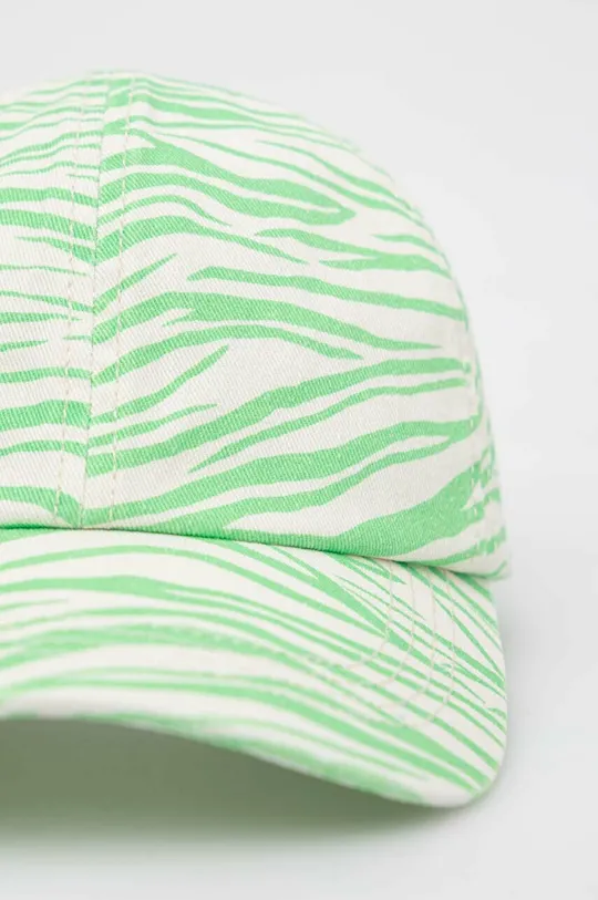 Billabong czapka z daszkiem bawełniana zielony