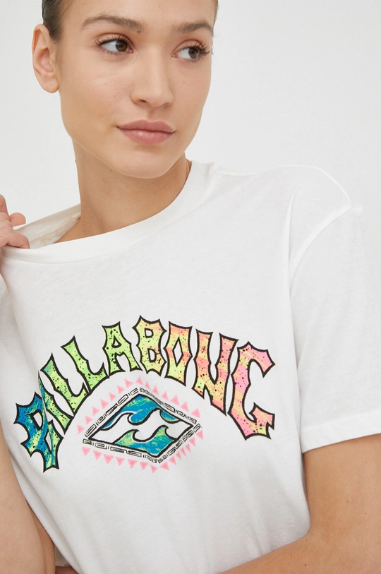 белый Хлопковая футболка Billabong