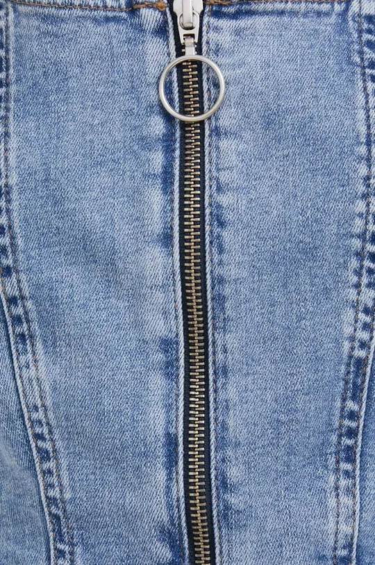 Sisley top jeansowy Damski