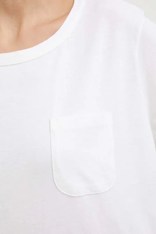 Βαμβακερό μπλουζάκι Sisley Γυναικεία