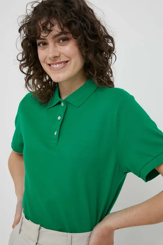 zelená Polo tričko United Colors of Benetton