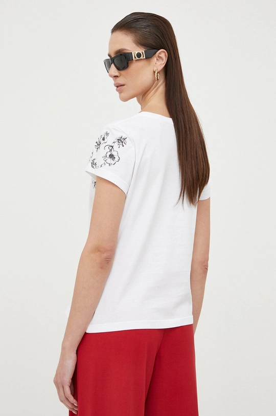 Pinko t-shirt bawełniany 100 % Bawełna