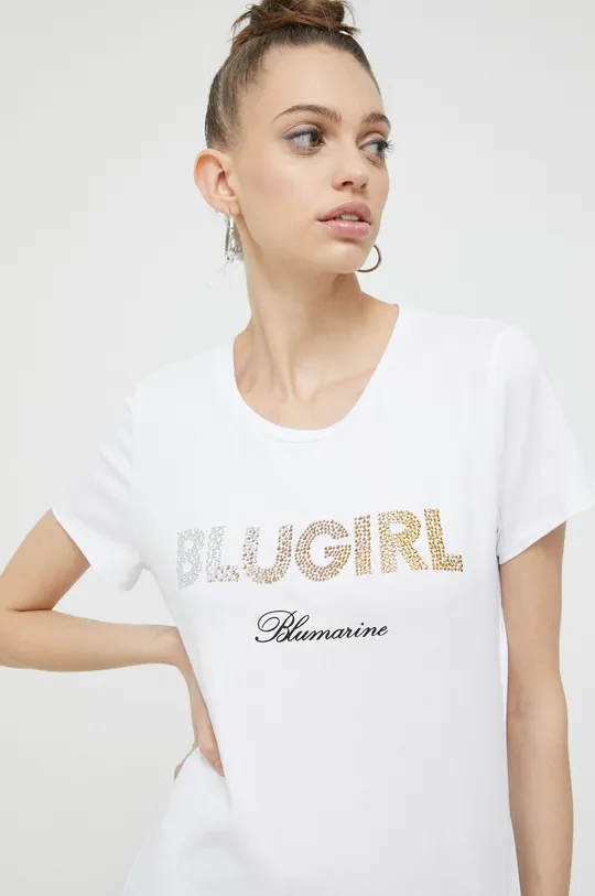 λευκό Μπλουζάκι Blugirl Blumarine