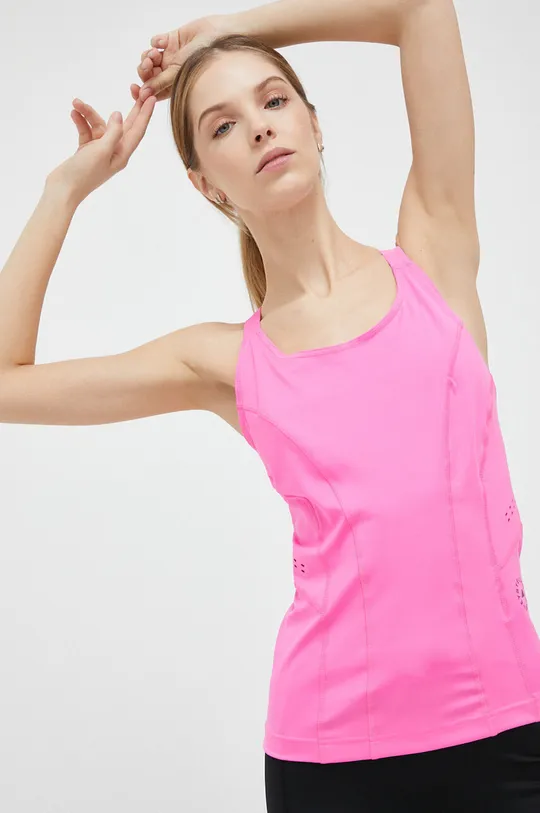 różowy adidas by Stella McCartney top treningowy TruePurpose