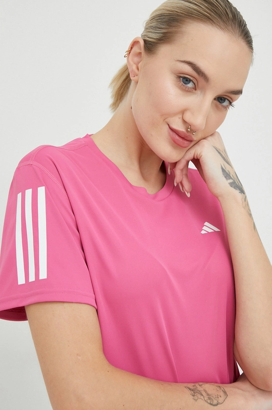 adidas Performance t-shirt do biegania Own the Run 100 % Poliester z recyklingu