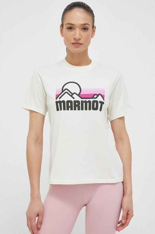 beżowy Marmot t-shirt