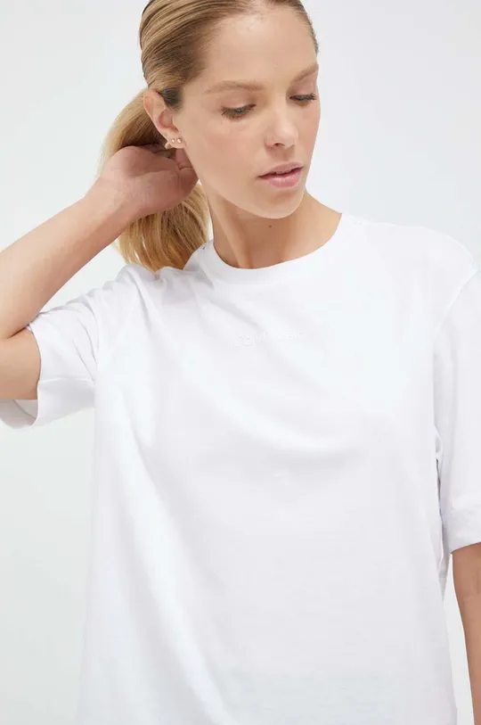 λευκό Αθλητικό μπλουζάκι Calvin Klein Performance Essentials
