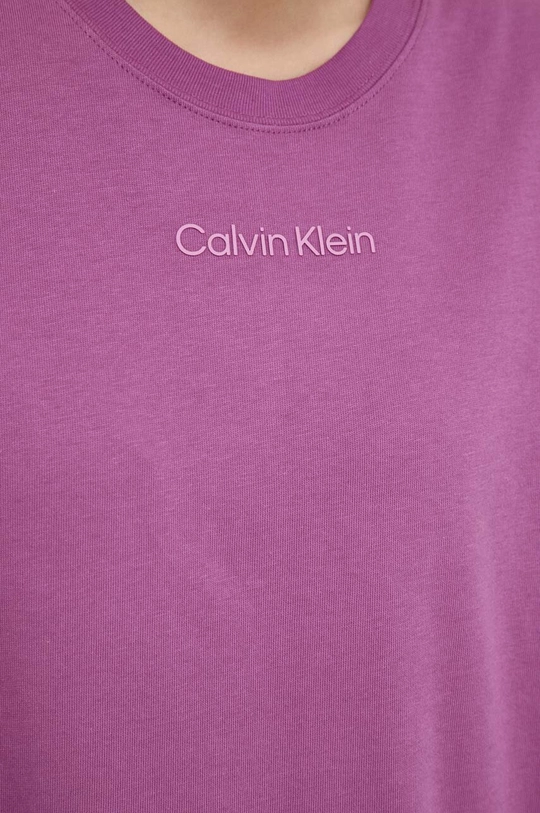 fioletowy Calvin Klein Performance t-shirt sportowy Essentials