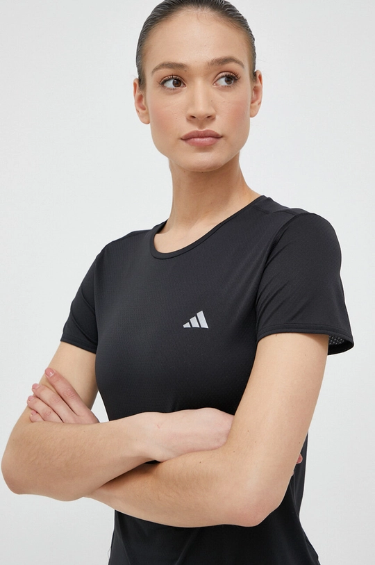 чёрный Футболка для бега adidas Performance X-City