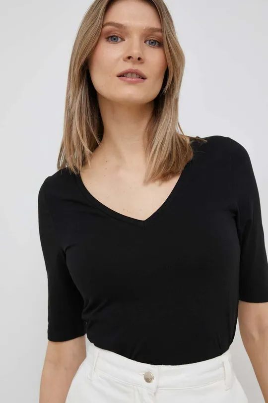 μαύρο Μπλουζάκι Tommy Hilfiger Γυναικεία