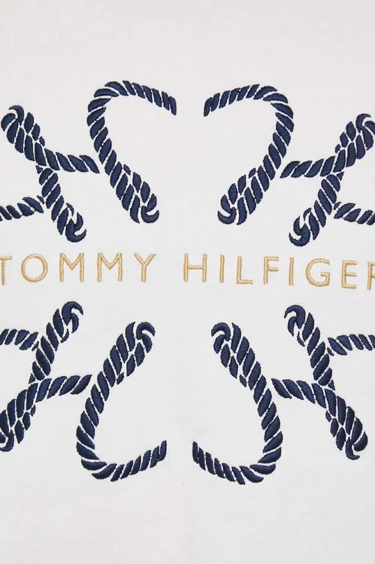 Βαμβακερό μπλουζάκι Tommy Hilfiger Γυναικεία