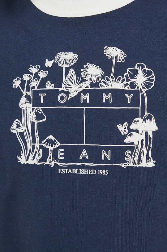 Хлопковая футболка Tommy Jeans Женский