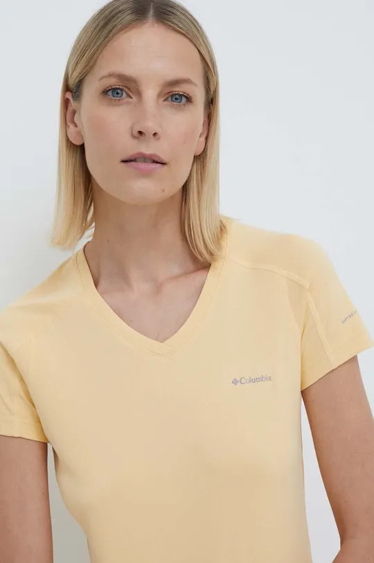 sárga Columbia sportos póló Zero Rules Női